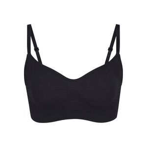 SKIMS Seamless Sculpt Bralette in Onyx